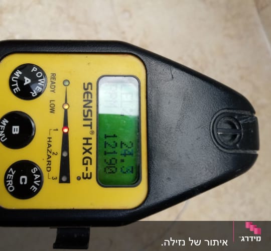 מד גז Sensit HXG-3 עם תצוגה דיגיטלית